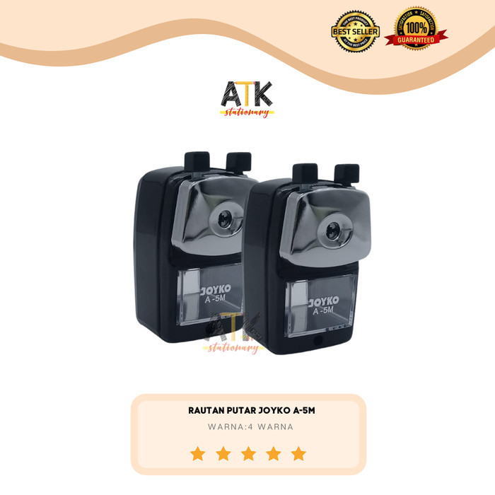 

TERBARU Rautan Pensil/ Pencil Sharpener Joyko A-5M atk