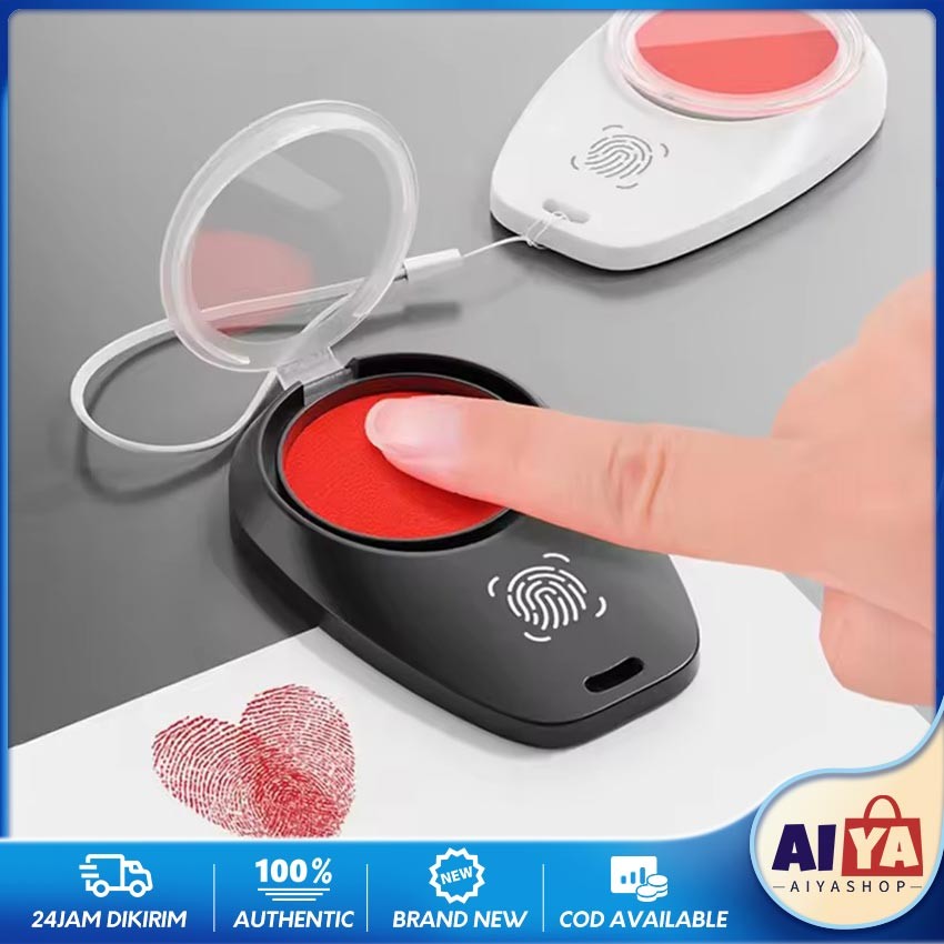 

Thumb Print Pad Bantalan Cap Jempol Sidik Jari Notaris Fingerprint Pad Portable