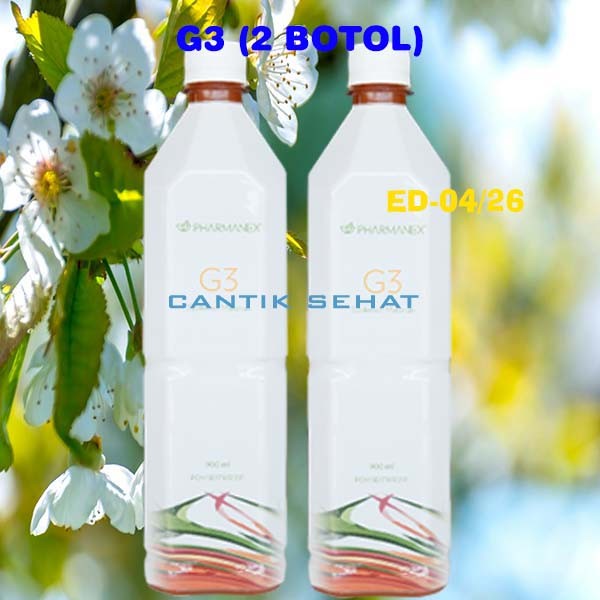 

33. MINUMAN ANTIOKSIDAN G3 (2 BOTOL) JUS G3 JUICE G3* G 3 G*3