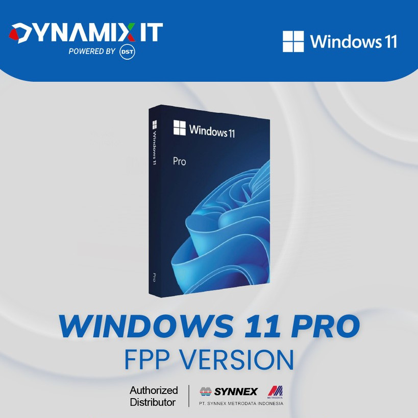Microsoft Windows 11 Pro FPP 64-bit Original dan Resmi | Win 11 Pro | Win11 Pro