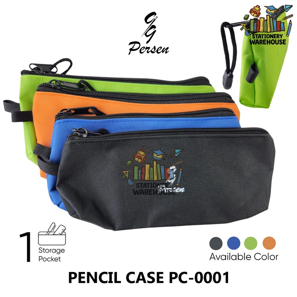 

Kotak Tempat Pensil Pencil Case PC-0001 Gepeng 99Persen Pencil Case Anak Cowok & Cewek