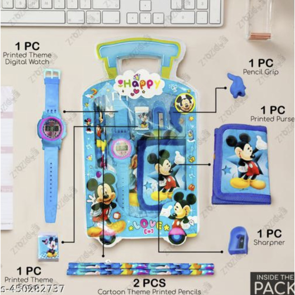 

[PaperNPlay] Alat Tulis Set Karakter Anak /Jam Tangan Anak/Pensil/Penghapus/Serutan/Dompet / Kado Anak / Hampers Anak