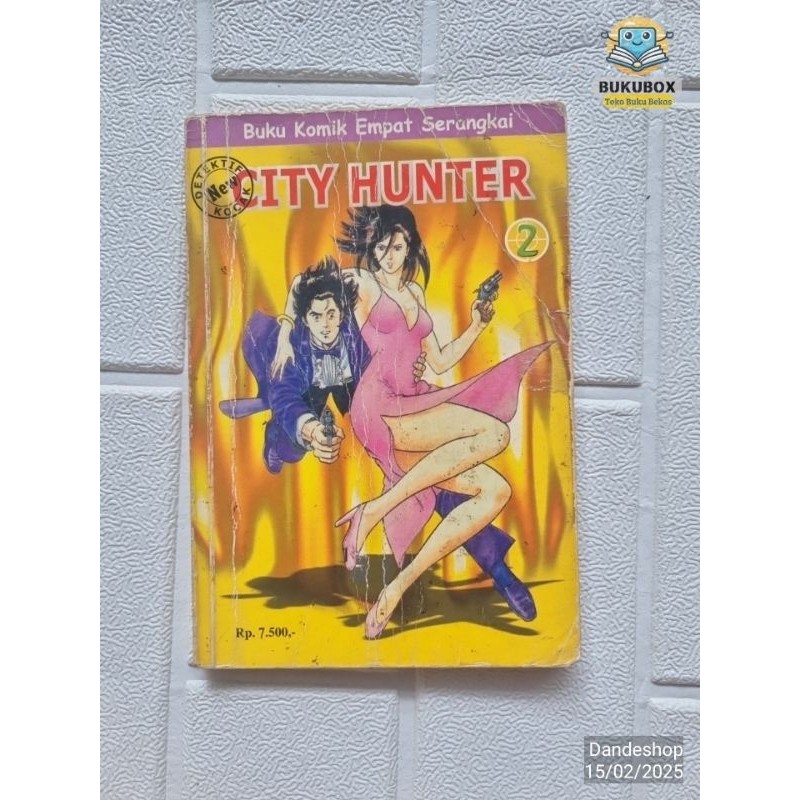 City Hunter - Buku Komik Empat Serangkai - Komik Bekas Preloved Cabutan Detektif Kocak