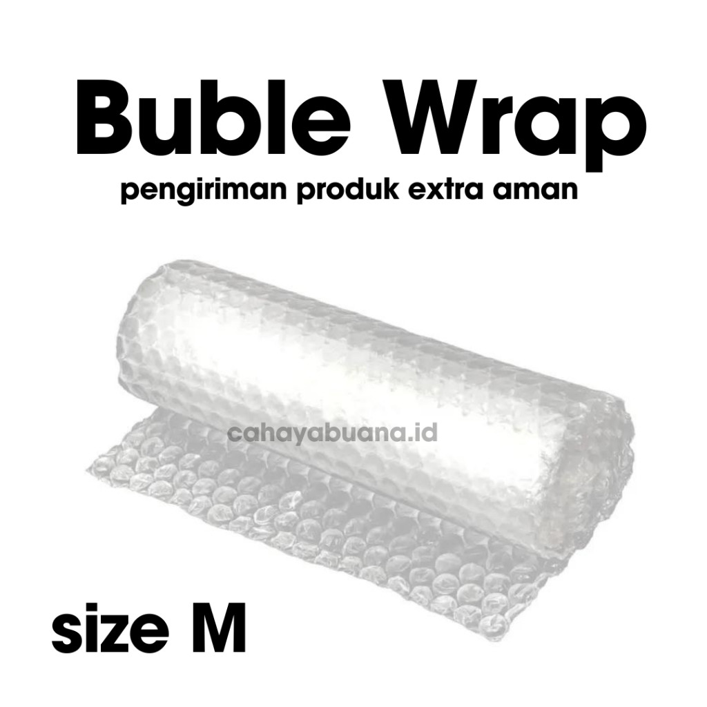 

XV Bubble Wrap Untuk Packing Produk Pengiriman Lebih Aman Size M
