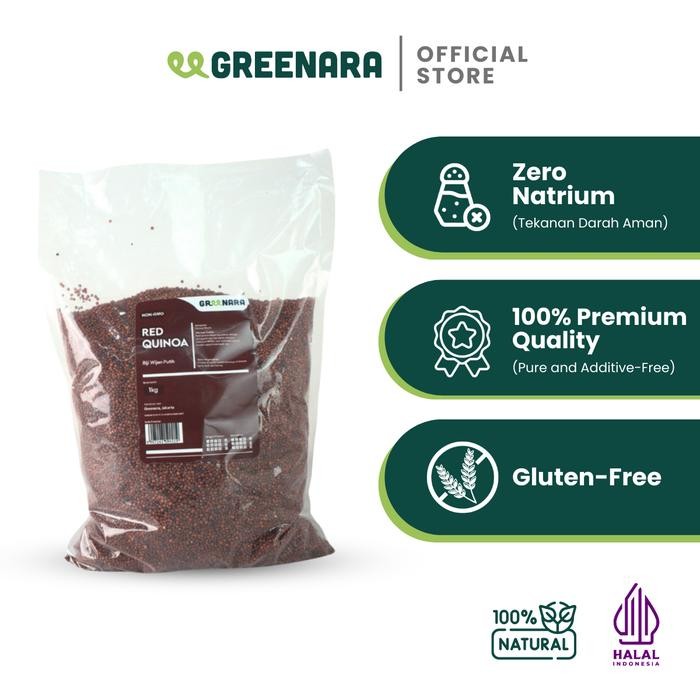 

Quinoa Merah 1 Kg / Red Quinoa