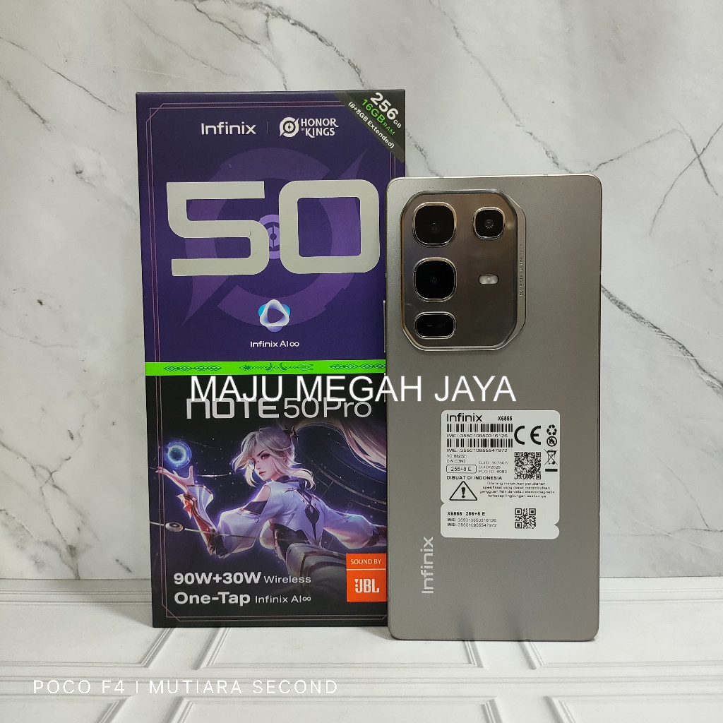Infinix Note 50 Pro 8/256 Second Fullset