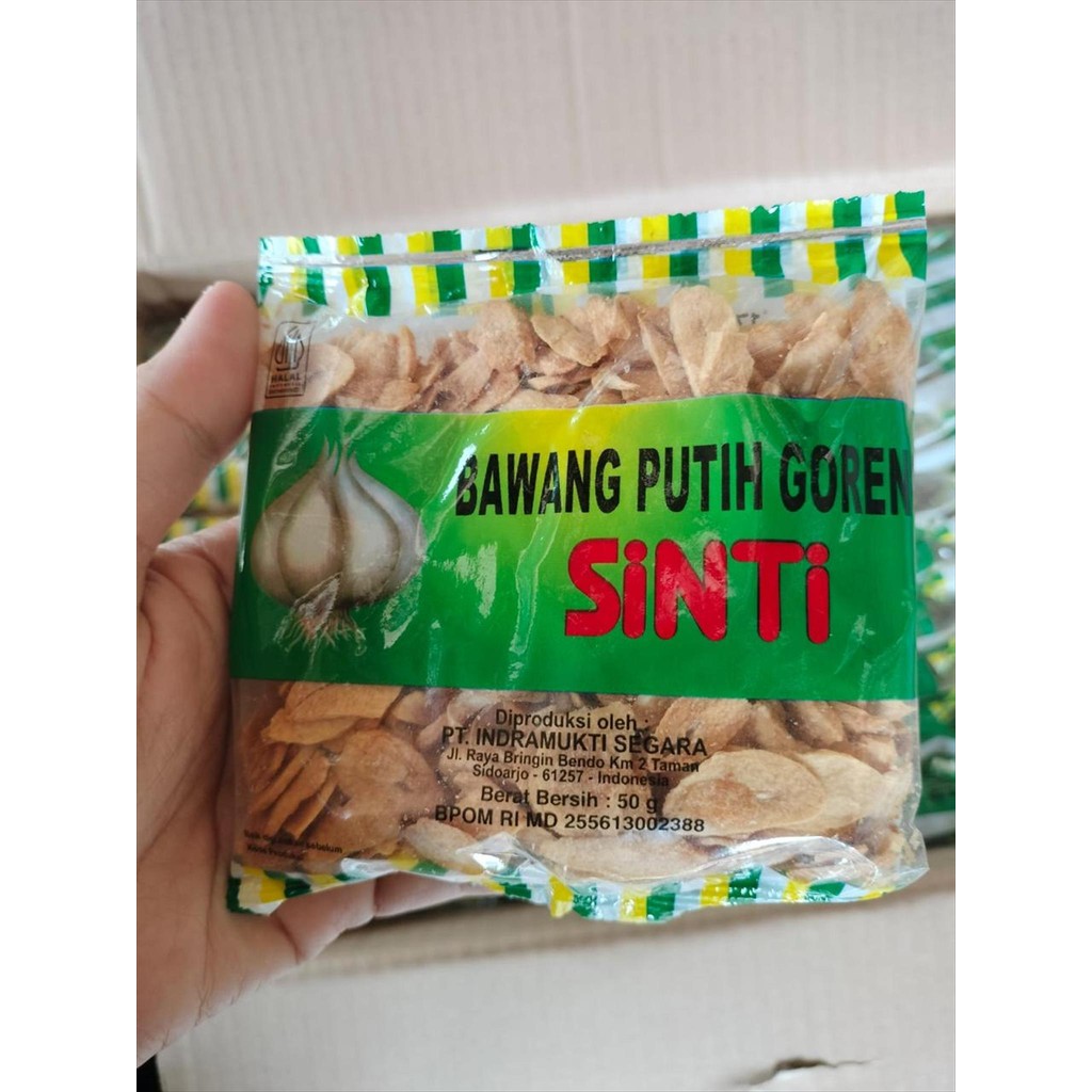 

BAWANG PUTIH GORENG 50 GR - SINTI