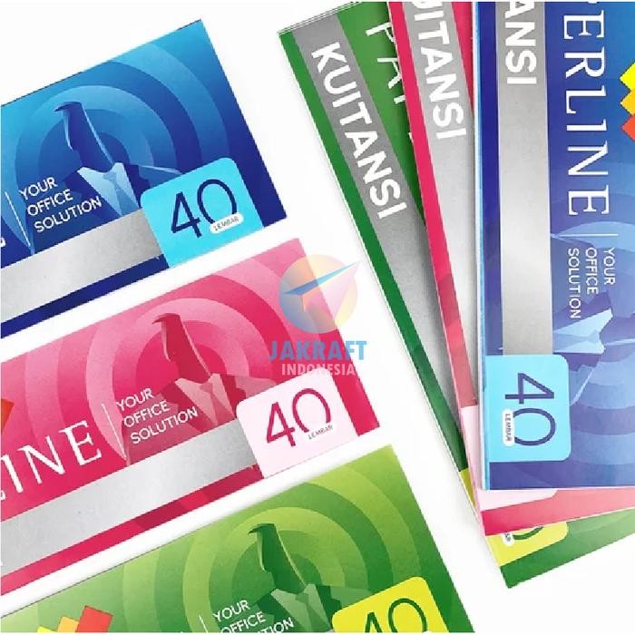 

AHHA (10 Pcs) GROSIR Buku Kwitansi Kecil PAPERLINE KT-40-M Kuitansi Mini isi 40 Lembar | PACK
