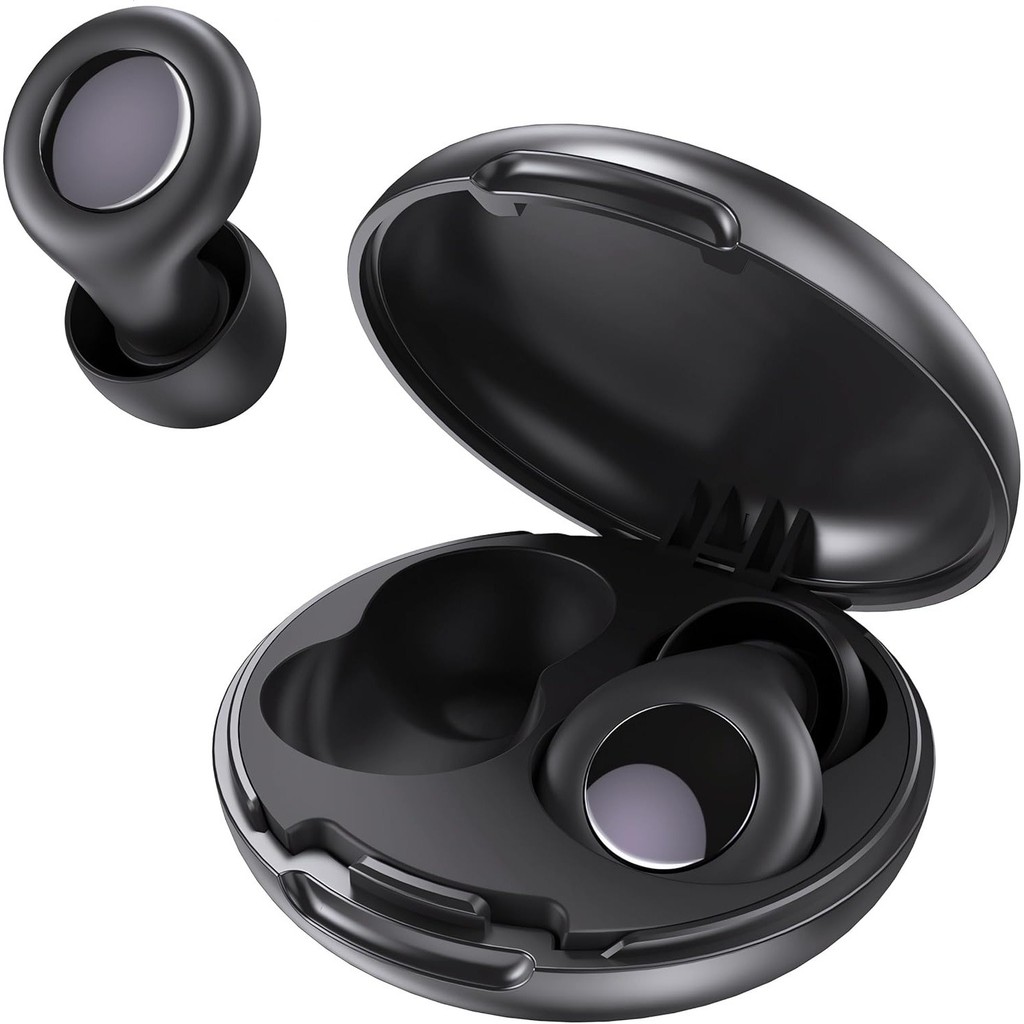 Sleep Noise Canceling Earplugs, Silicone Noise Canceling Earplugs With 8 Earbud Tips, 25db Hearing P