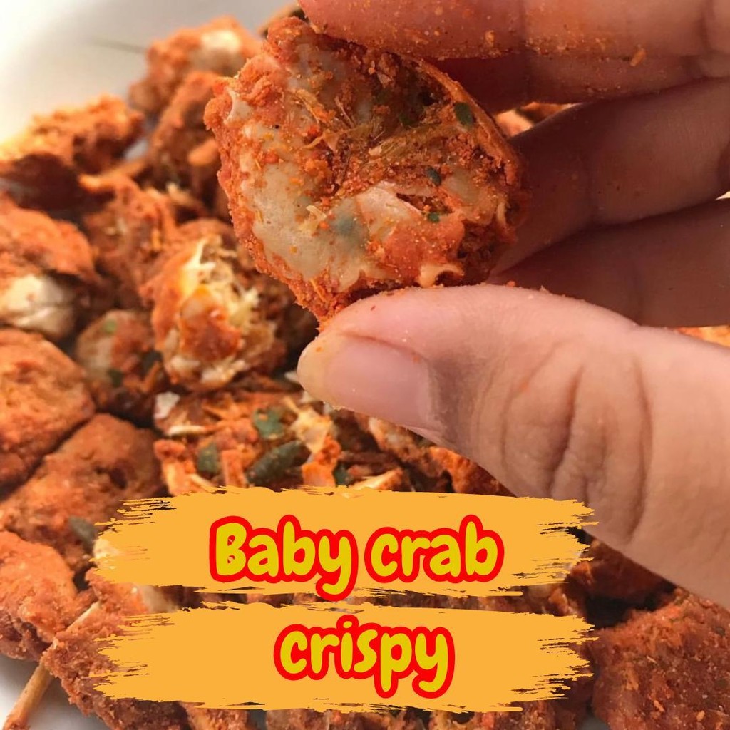 

Kripik Baby Crab Crispy Cemilan Lauk Renyah 250 gram Snack Kering