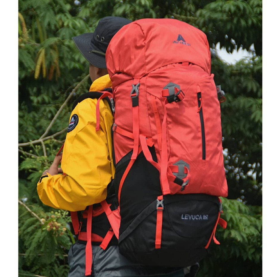 AVTECH - Tas Ransel Carrier Gunung Backpack Hiking Camping Outdoor Travel 60 Liter - LEVUCA 60