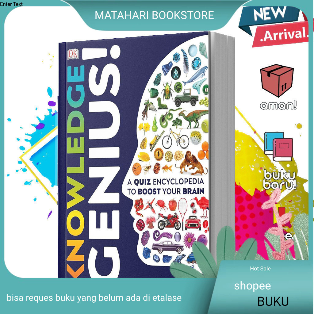 Buku Knowledge Genius by DK