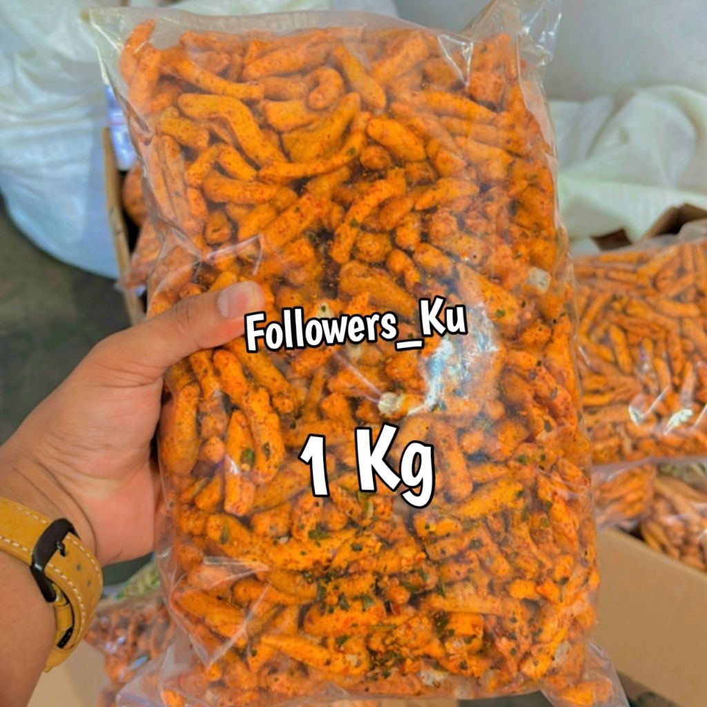 

Basreng Daun Jeruk Pedas / Balado / Original 1 kg