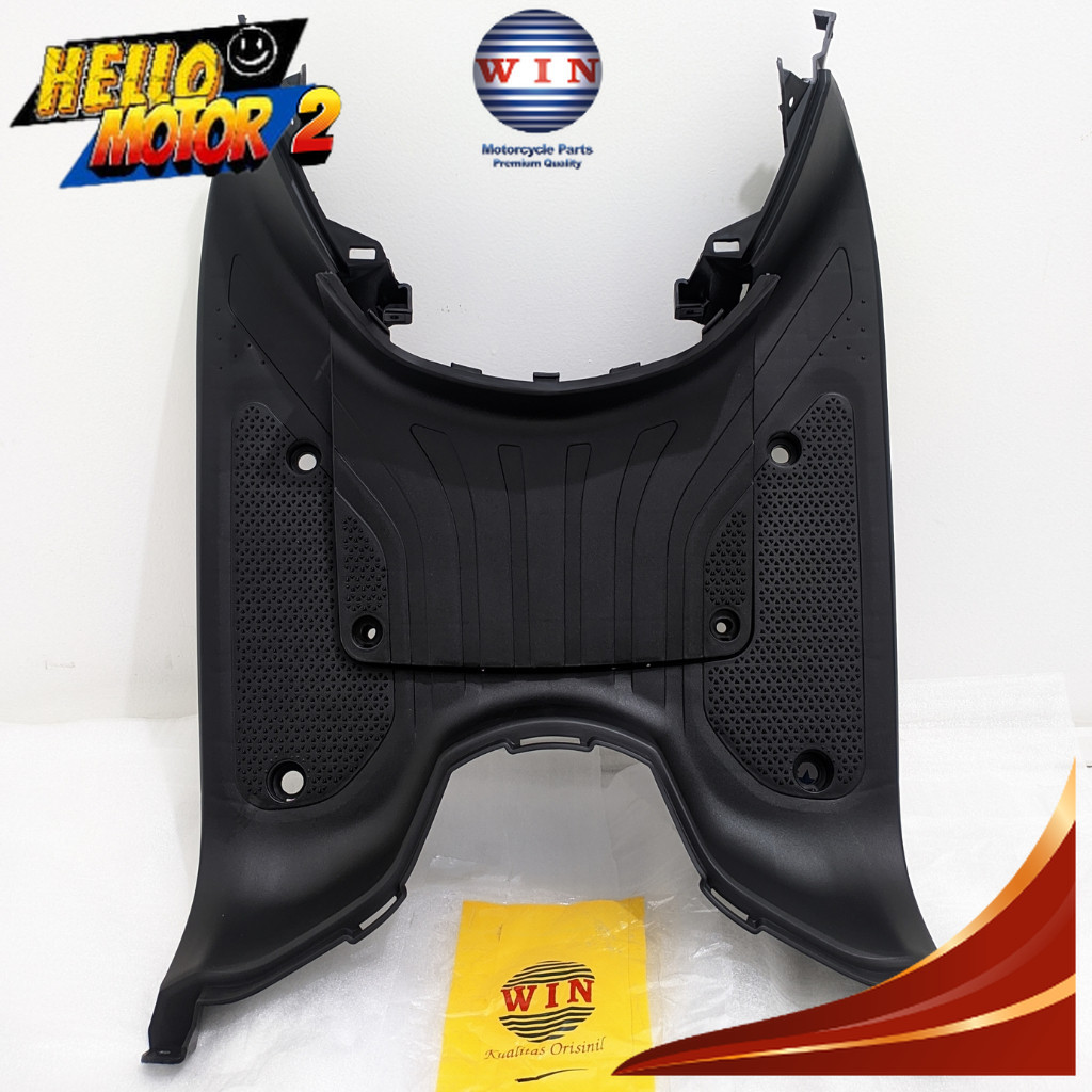 Pijakan Kaki + Tutup Aki Scoopy eSP K2F 2020 2021 2022 2023 | footrest atas WIN | bordes injakan mot