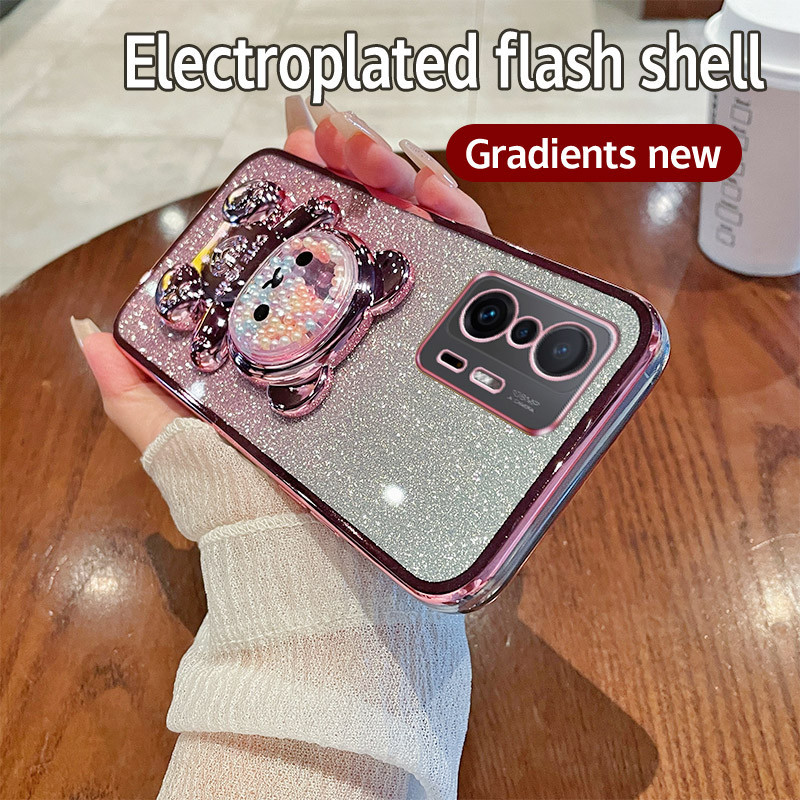 Soft Casing Xiaomi 11T case Silikon Untuk Xiaomi 11T Pro case berkilau Berlapis Kesing HP Phone Cove