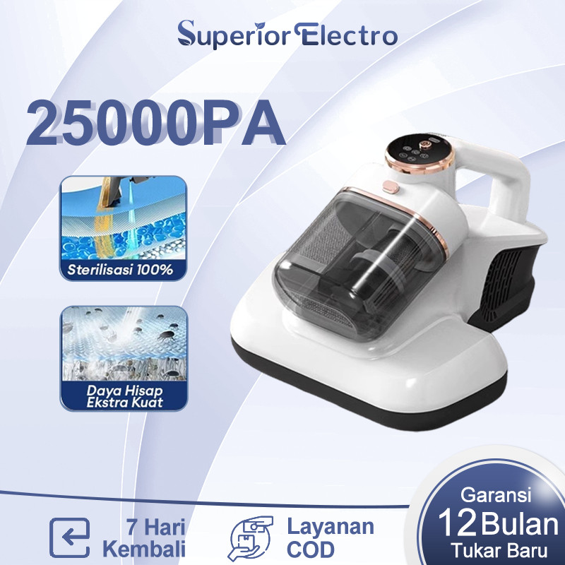 [COD]Superior Dust Mite Vacuum Cleaner 25000PA UV Pembersih Kasur Sofa Portable Vacuum Cleaner