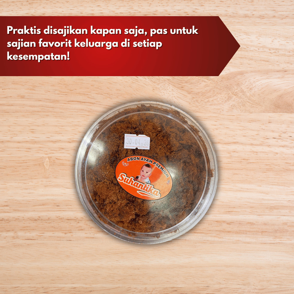 

Classica2106 Abon Ayam Suhantika 100Gr Harga Ekonomis