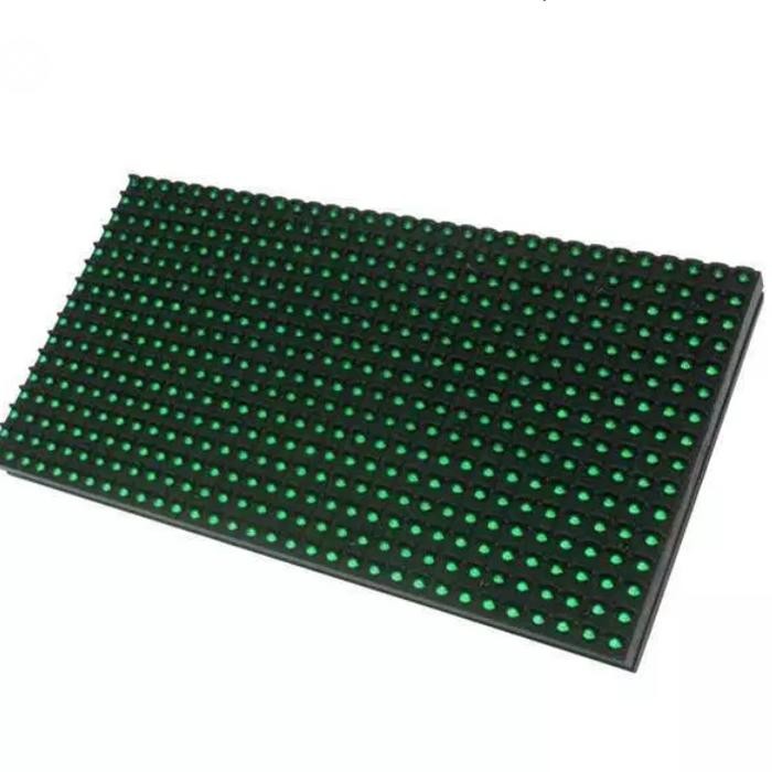 

P10 Led module 32x16 out door green out door running text Hijau panel