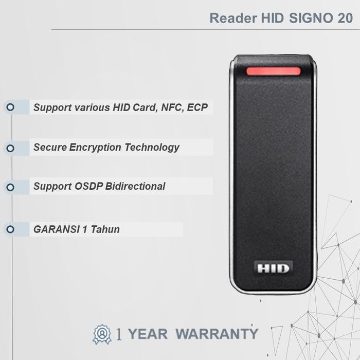 

HID SIGNO Reader 20 Multi Class iclass proximity Smart Card