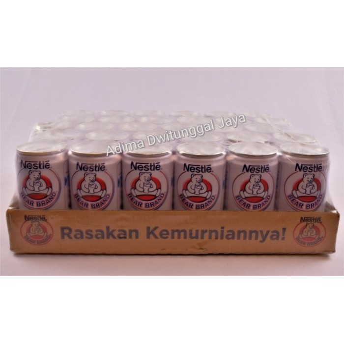 

Nestle Bear Brand Milk / Susu Beruang 30x189ml - Karton