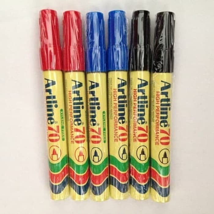 

[New Arrival] Spidol Permanent Artline/pack - Biru