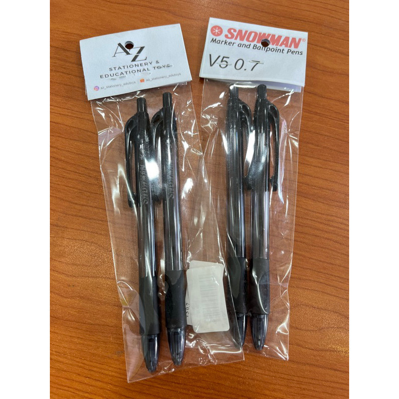 

Pulpen Snowman V5 0,7 mm - (2 PCS) - ABO