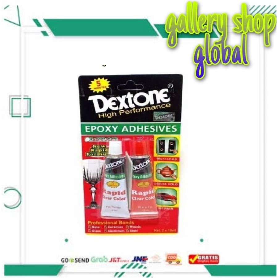 

Dextone Epoxy Adhesives Color Rapid 5 Mins 30 Grm