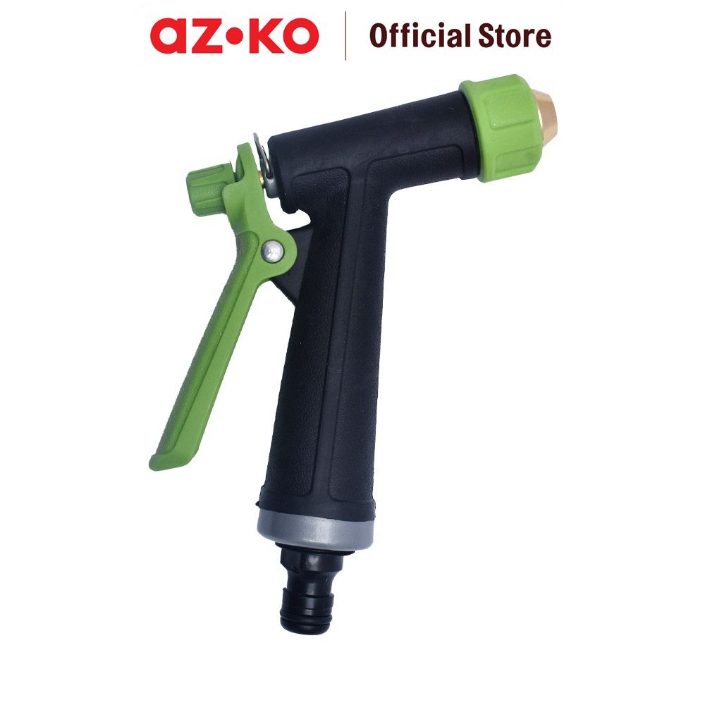AZKO Yardsmith Kepala Selang Aluminium Adjustable - Hijau Nozzle Nozel Hose Gun