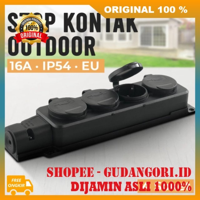 Stop Kontak Outdoor Waterproof Colokan Listrik Outdoor Stop Kontak Anti Air Outdoor Stop Kontak Ada 