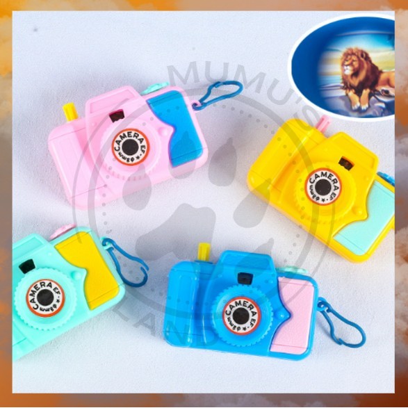 Mainan Anak Kamera Proyektor Polos Pola Camera Projector Gambar Karakter Edukasi Toys Jadul Lucu