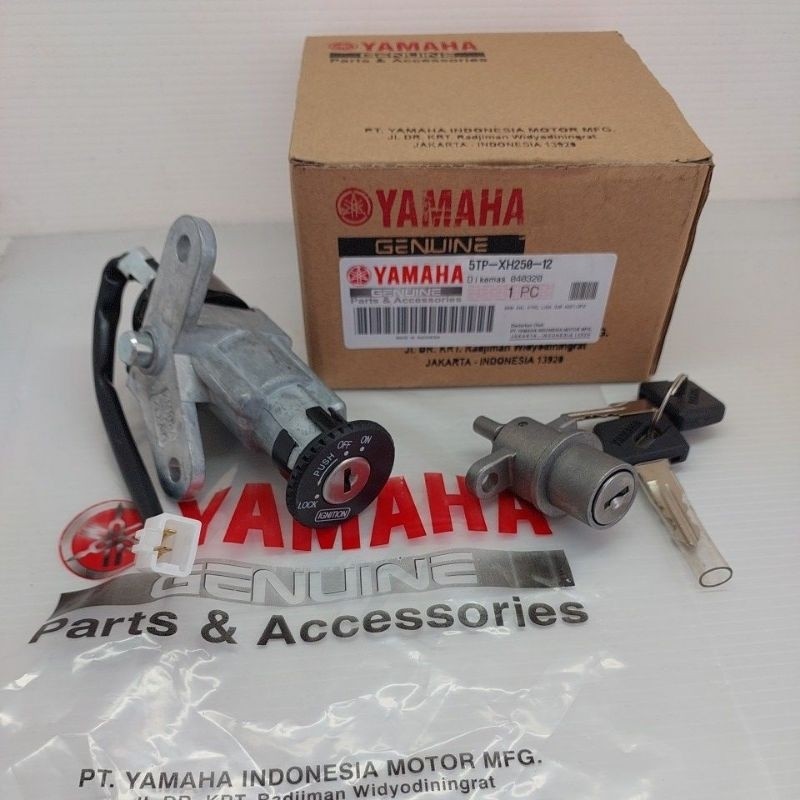 5TP-XH250-12 Key Set Kunci Kontak Assy Jupiter Z Vega R New Burhan - Nusa Motor