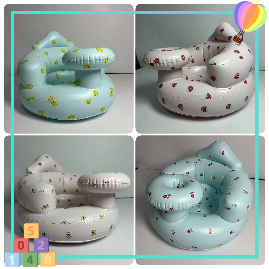 VC-Alat Tulis Kursi Angin Bayi Sofa Pompa Angin Bayi Chair Kursi Makan Bayi Sofa Kursi Makan Bayi Be