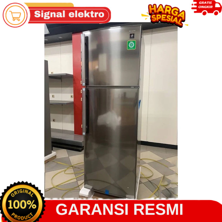 KULKAS SHARP SJ-450GP-SD 352 LITER 2 PINTU BIG KIREI SJ 450 GARANSI RESMI