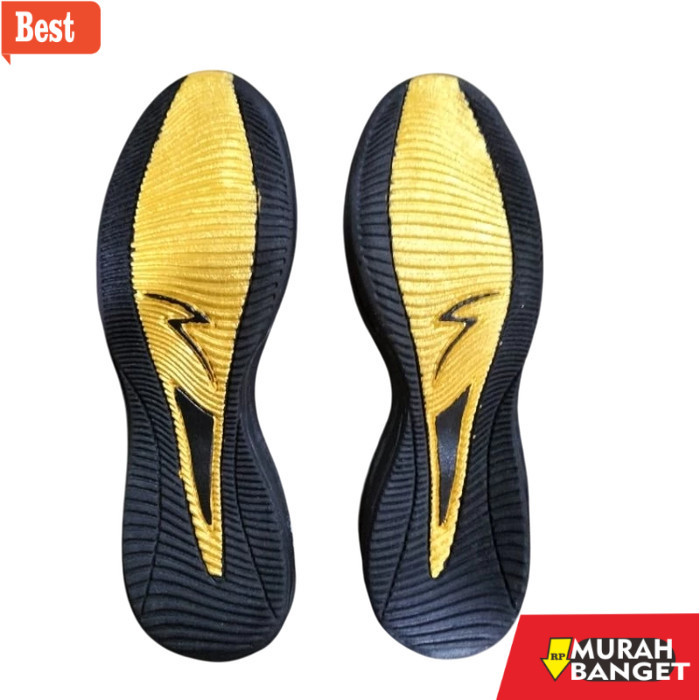 rekomendasi sepatu futsal Outsole Specs Black Sol Sole Alas Sepatu Futsal Sepakbola Sepak Bola - 9