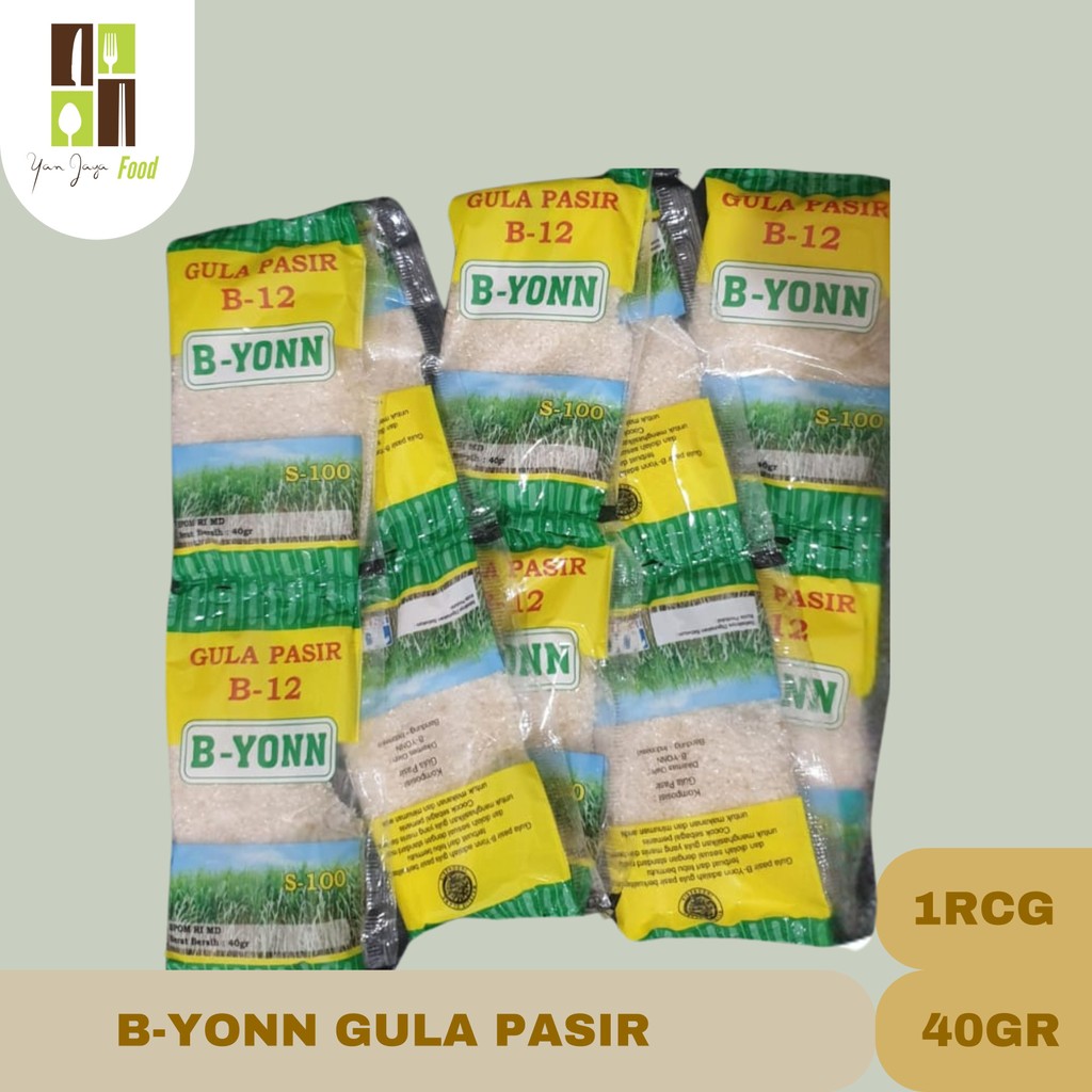 

B-yonn Gula Pasir / Gula Pasir / Putih Gula Premium 1RCG 10PC 40GR