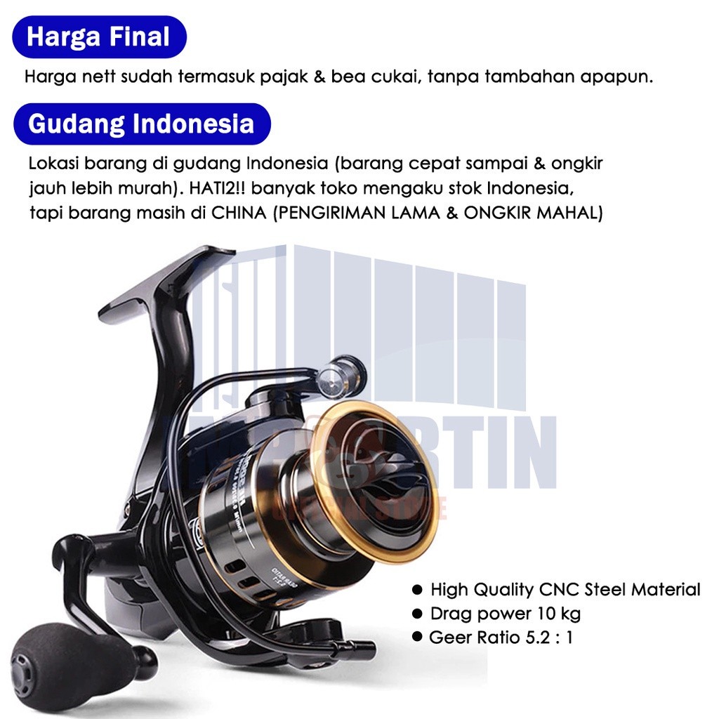 Hot Sale Cod Pancing 1 Set Lengkap Kuat/Joran Pancing Kuat 50Kg/Joran Pancing 1 Set Reel