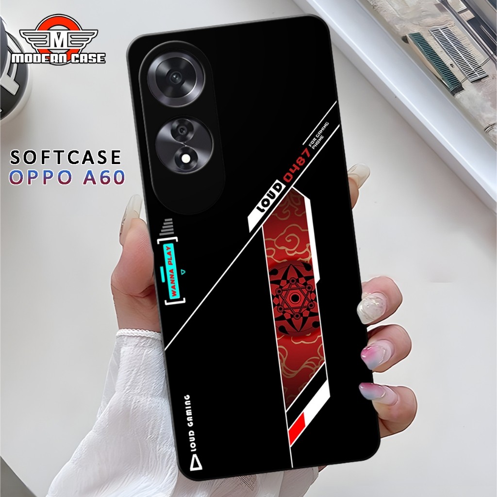 Softcase Silikon Untuk OPPO A60 New 2024 - Case Hp - Case Murah Berkualitas - Casing Hp Oppo - Softc