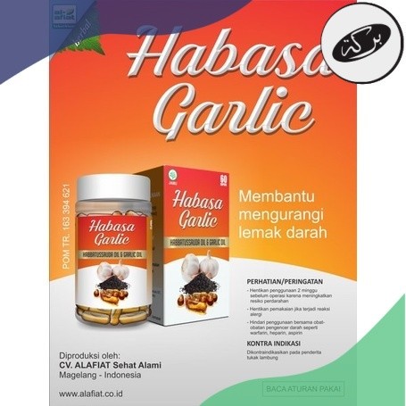 

HDN AL AFIAT - Habasa Garlic Minyak Habbatussauda plus Garlic Oil Isi 60 Kapsul