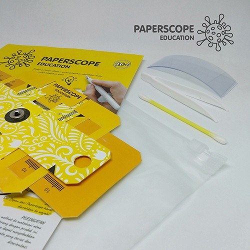 Mikroskop Kertas TAHAN AIR TIDA MUDAH SOBEK Paper Microcope Alat Peraga Mikroskop PAPERSCOPE