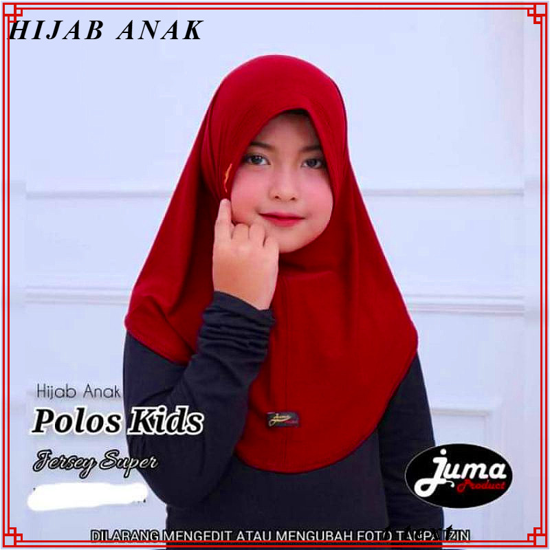 Hijab juma anak polos hijab anak