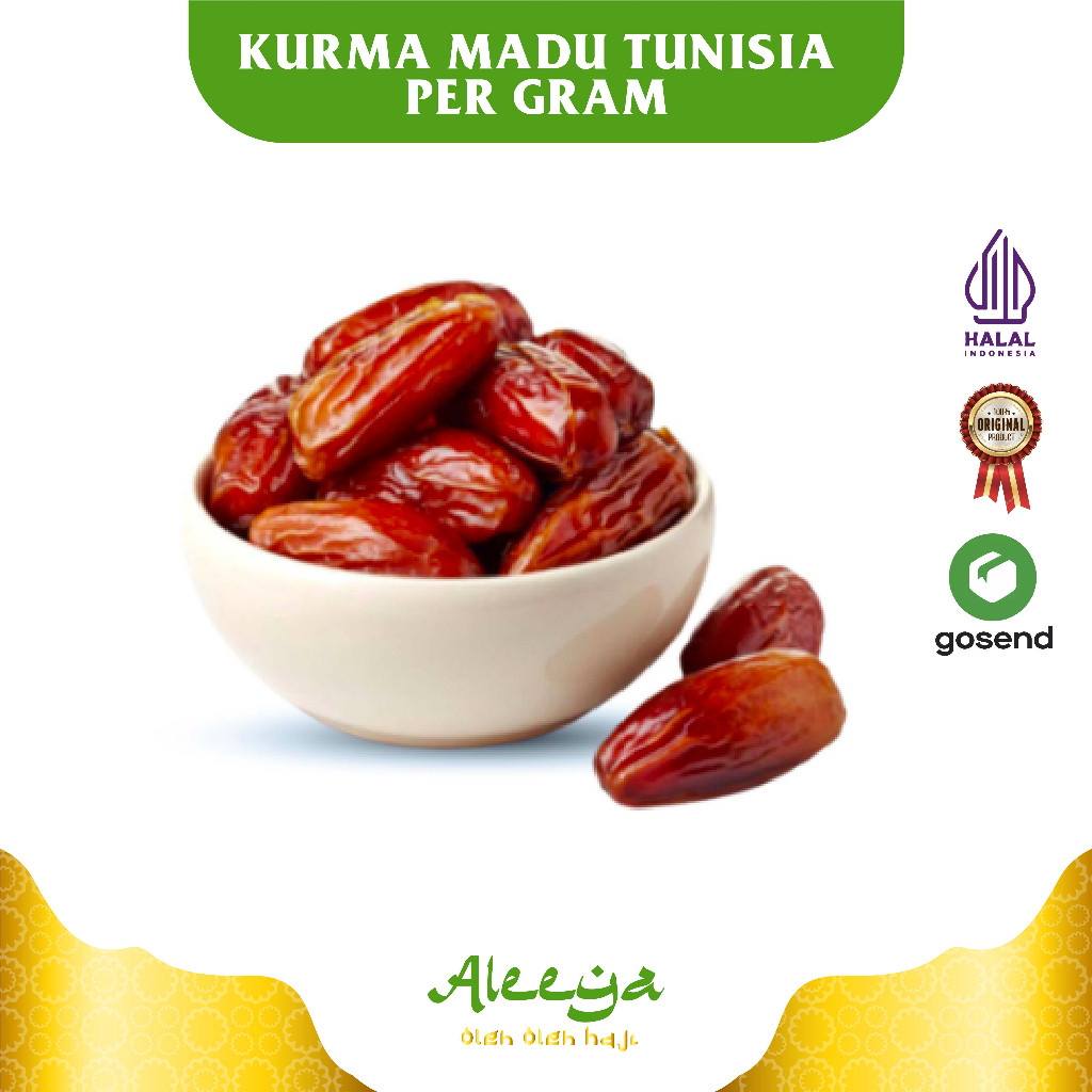 

Kurma Tunisia Madu 1 Kg Original Best Quality Premium TERMURAH