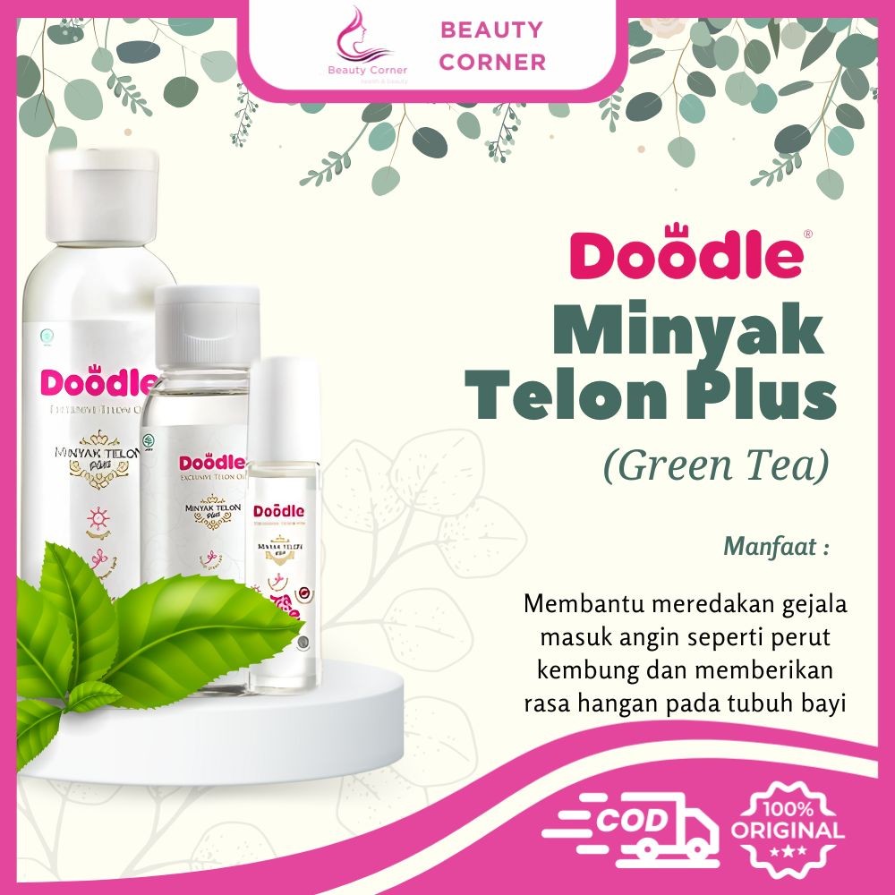 Doodle Minyak Telon Plus Green Tea