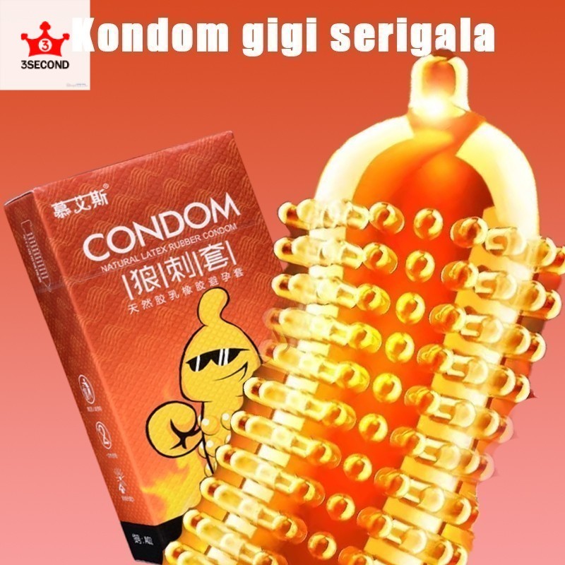 Cus di Order (BISA COD)~  Ada Promo Terlaris ~ Aksesoris Silicon Kondom bergrigi Kondom sutra berger