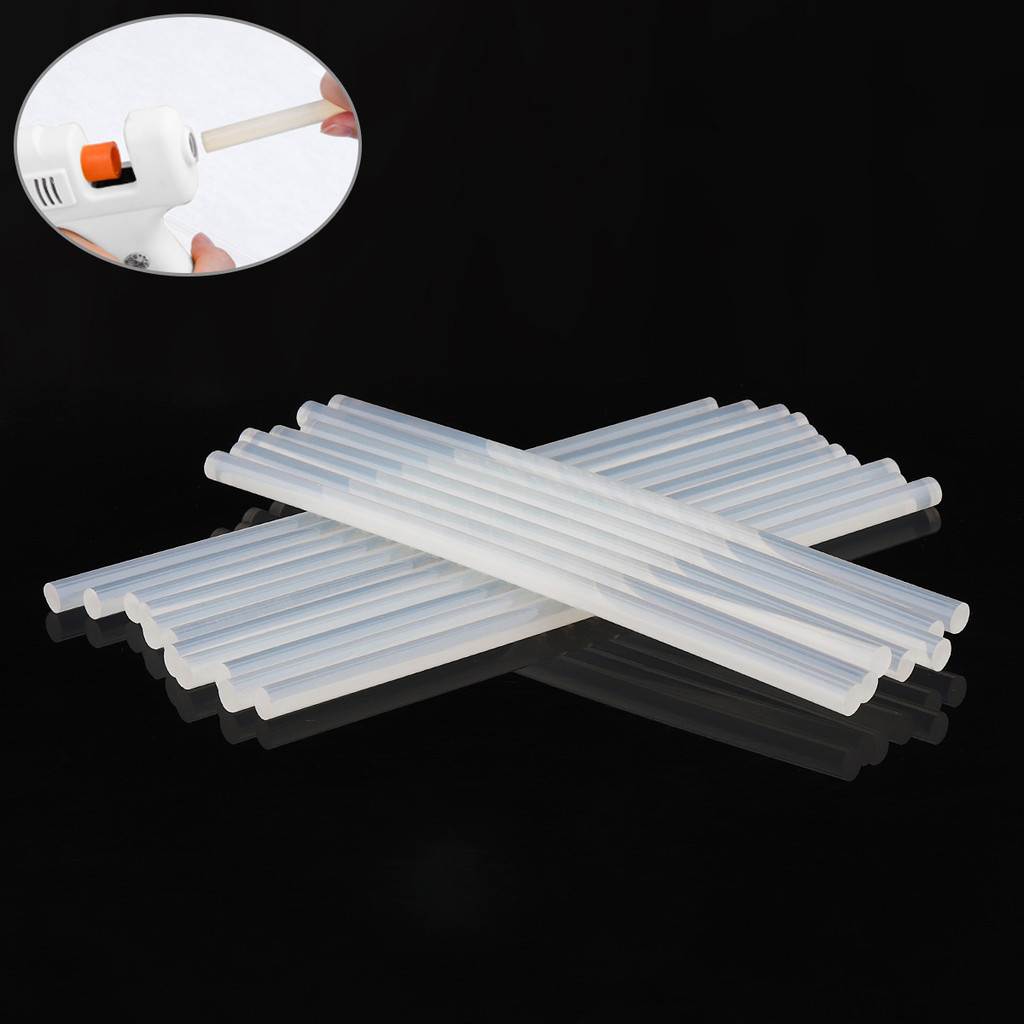 

10-50pcs 7mm/11mm Transparent Hot Melt Glue Sticks Strong Visco Home DIY Repair Tools for Electric Glue Craft Album