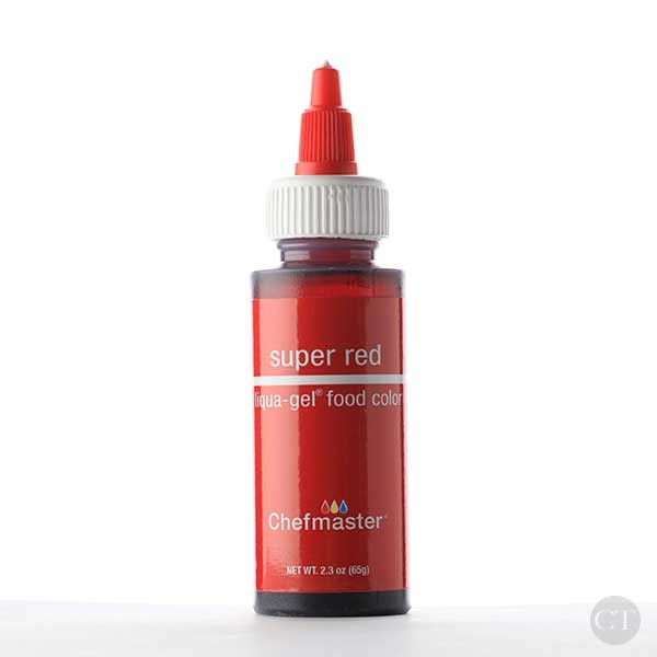 

Chefmaster SUPER RED Liqua Gel Food Color 65 gr Pewarna Makanan