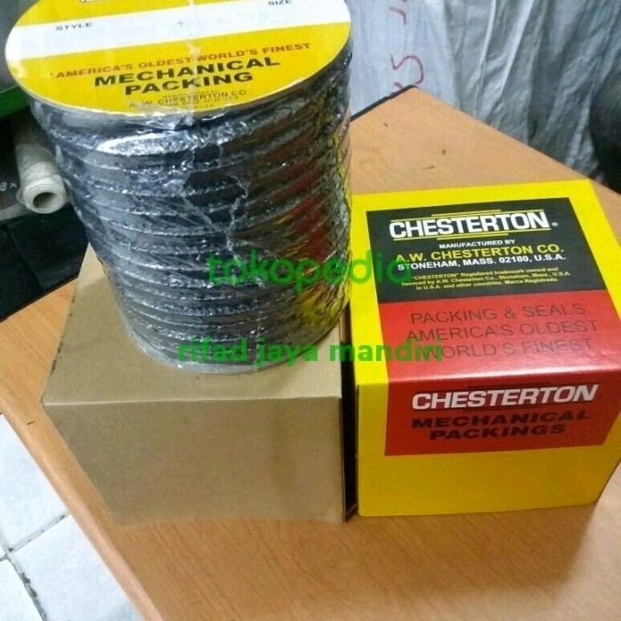 

CHESTERTON 370 produk gland packing gasket 25mm rollan 5 kgs