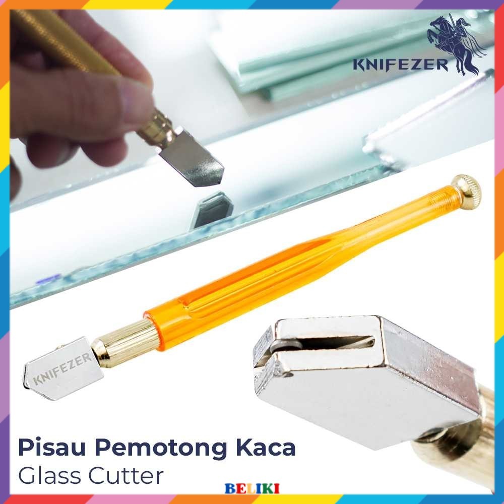 

KNIFEZER Pisau Pemotong Kaca Glass Cutter Diamond Cutting Tool - L9