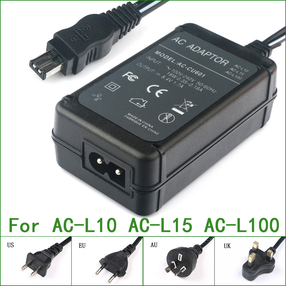 AC Adapter Charger For Sony DCR-PC300K DCR-PC330 DCR-PC7 DCR-PC9 DCR-PC9E DCR-TRV10 DCR-TRV103 DCR-T