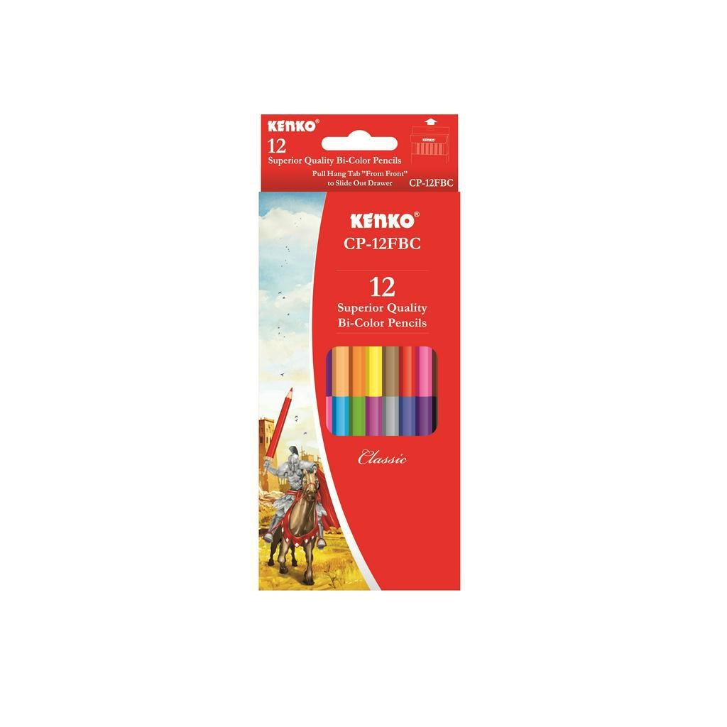 

Kenko Color Pencil CP-12 FBC/Bi Twin Color SEA LIFE / 2 SET