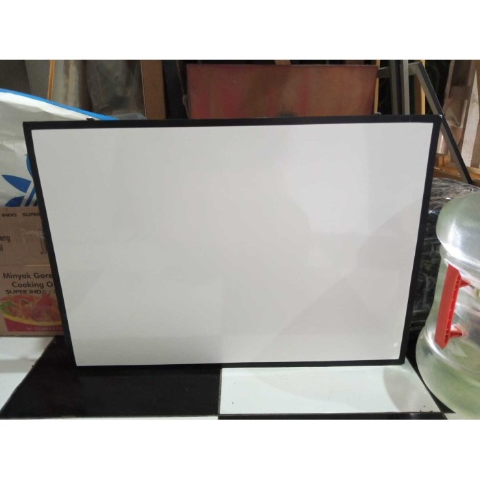 

Papan tulis putih melamin white board ukuran 15x20 cm